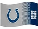 Indianapolis Colts NFL Bandiera Fade Flag FLG53NFLFADEIC