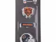 Chicago Bears NFL Distintivo pin in metallo Set da 3 BDNFL3PKCB