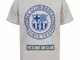  Emblem Bambini T-shirt Grigio FCB-2-026