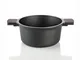 Casseruola due manici Piccola alluminio pressofuso ad alto spessore. Ø20 cm linea Cook e s...