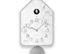 Orologio da Parete a Cucù QQ 24,8x12xh39 cm - con pendolo removibile colore grigio effetto...