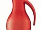 Caraffa Soffiata diametro 13.5x17xh26 cm - 1600cc Happy Hour Rosso Trasparente