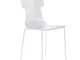 Sedia My Chair 53.5x41xh89.5 cm Guzzini struttura Verniciato Bianco Seduta colore Bianco