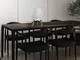 Lampada da tavolo con paralume in Polypropylene, struttura in legno LUCIO 35x35x50 h cm le...
