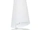 Lumetto con paralume Conico BOEMIA Ø18x32h cm 1x42 W max E 27 HGS Bianco