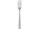 Forchette frutta in acciaio 18.10 Hannah Antique Finitura inox satinato Set 6 pezzi lunghe...