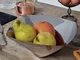 cesto pane, porta frutta quadrato in acciaio 18/10 Lucy Sambonet 24x24 cm - Peso 0,71 kg i...