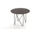 Tavolino rotondo SHAPE ø70xh53 cm realizzato in acciaio verniciato con finiture sablé