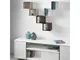 Libreria a 6 cubi accoppiati TWIN 120x25xh105 cm posizionabile a muro Personalizzando Stru...