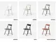 Sedie pieghevoli richiudibile ZETA set da 6 pezzi con struttura Alluminio seduta e schiena...