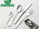 Confezione salvaspazio 24 pezzi coltello economico Alfa Satinata 18/0 nichel free, (inox 1...