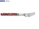 Forchetta frutta boheme, Acciaio inox (Aisi 304) ghiera incisa con decoro classico e finit...