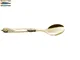 Cucchiaino frutta Mirage Perlato Tin gold, acciaio 18.10 con finitura pvd dorata colorato,...
