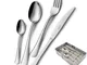 Confezione vetrina 16 pezzi coltello economico Oxford, Acciaio inox 18/C (AISI430), spesso...