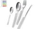 Set Posate colorate SKY 1 Coltello 1 Forchetta 1 Cucchiaio 1 Cucchiaino caffè in acciaio M...