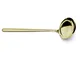 Mestolo Venice Tin Gold, Acciaio Inox 18-10 trattamento pvd oro, spessore 4 mm, lunghezza...