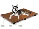 Brandine per cani in Legno 115x80x2xh10 per cane Alano e simili