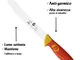 Coltello per arrosto lama inox 26cm Manici in polipropilene gomma antiscivolo atossici. tr...