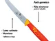 Coltello per costata 6 pezzi 12 cm Manici in polipropilene gomma antiscivolo atossici. tra...