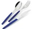 Set Posate colorate 4 pezzi un posto tavola DREAM 1 Coltello 1 Forchetta 1 Cucchiaio 1 Cuc...