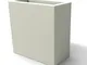 Porta vaso rettangolare in Polietilene Ellenico Dimensioni 90x45xh 90 cm ideale per arreda...