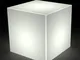 Espositore, tavolo, seduta in polietilene 45x45x45 cm Icekub Neutro