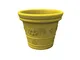 Vaso festonatoTONDO 40cm Giallo