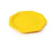 Piatto Frutta Ottagonale in melamina 19x19 - 180g colore Giallo