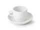 Tazzina caffè con piattino, in melamina impilabile,Tazza: diam. 6 cm / H 4,80 cm, Piattino...