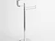 Piantana Bidet quadrata , con dispenser base quadrata CIPRO 37x19xh87 cm Tubo ottone quadr...