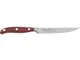 Coltelli da Bistecca lama forgiato e seghettato in acciaio W.Nr.1.4116 cm 12 inox 18/10 fo...