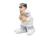 Statuetta Equipe Dentista h17 cm -peso 760 gr in resina decorata a mano in Italia colore b...