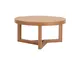 Tavolino Brentwood in legno ingegnerizzato e massiccio, dimensioni 82 x 82 x h36 cm, peso...