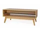 Tavolino Avon in legno ingegnerizzato e massiccio, dimensioni 110 x 60 x h45 cm, peso 27 K...