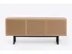 Credenza Camden stampa Diamante in legno ingegnerizzato e massiccio, dimensioni 175 x 45 x...