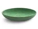 Risottiera ovale in melamina Mono 43x21xh6,5 cm certificato per l'uso alimentare verde