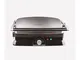 Bistecchiera e grill e Piastra Superficie di cottura 29,7x23cm, Dimensioni 12,3x32xh33,2 c...