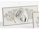 Capoletto, Quadro Madonna con bimbo base in legno ed immagine in argento, Foglie 80xh40 cm...