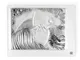 Quadro innamorati in argento Medio 26x20 cm immagine in Resina di Argento di Argento può e...