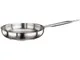 Padella 1 Manico inox 18/10 con fondo termodiffusore sandwich 3 strati inox alluminio inox...