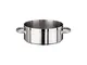 Casseruola Bassa 2 Maniglie Cm 28 Serie 1100 Inox, Lt 6,7 - peso 2,78 kg