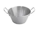 Colapasta Tronco Conico in acciaio inox per pasticcerie diametro 28 cm , Lt 5,5 - peso 1,1...