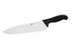 Coltello Cucina Cm 26 Manico Nero Coltelleria Serie Tranciata, peso 0,29 kg