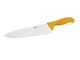 Coltello Cucina Cm 16 Manico Giallo Coltelleria Serie Tranciata, peso 0,15 kg