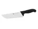 Coltello Cucina Cm 20 Manico Nero Coltelleria Serie Tranciata, peso 0,24 kg