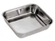 Contenitore in acciaio inox 50X35xh5,5 cm Inox, peso 1,51 kg