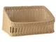 Cesta Pane Cm 60x40 Polyrattan, peso 1,41 kg