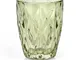 Bicchieri Acqua Tumbler Drink 6 pezzi diametro 8xh10 cm - 250 Ml in vetro pressato adatto...