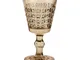 Calici SET 6 pezzi in Pasta di Vetro WINDSOR diametro 8,7xh16 cm - 260 Ml in vetro pressat...