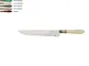 Coltello arrosto Aladdin ghiera brunita bugatti, acciaio 18.10 lucido manico in pmma, lung...